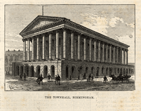 Engraving of Town Hall
